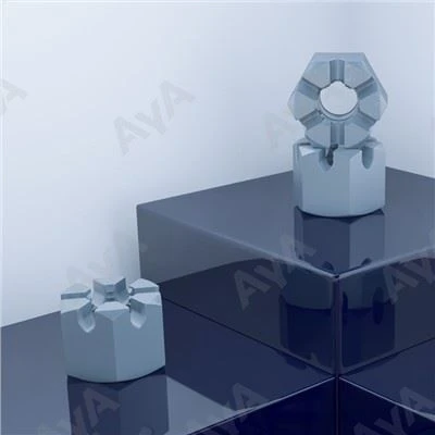 Hexagon slotted nuts